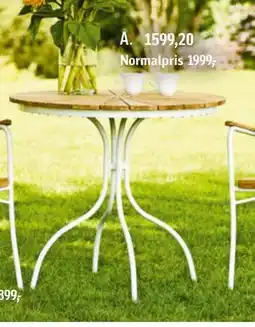 Føtex Kerteminde cafébord Ø 80 cm tilbud