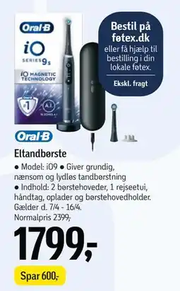 Føtex Eltandbørste tilbud