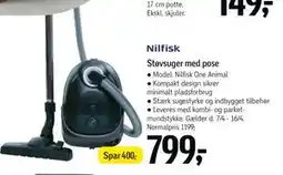 Føtex Støvsuger med pose tilbud