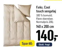 Føtex Cool touch sengetøj tilbud