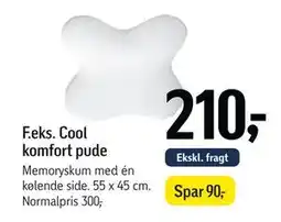 Føtex Cool komfort pude tilbud