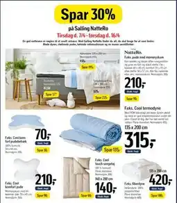 Føtex Spar 30% på Salling NatteRo tilbud