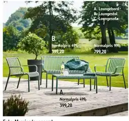 Føtex Loungestol tilbud