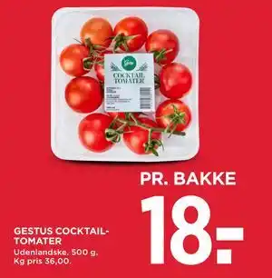 MENY GESTUS COCKTAILTOMATER tilbud