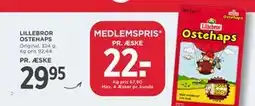 MENY LILLEBROR OSTEHAPS tilbud