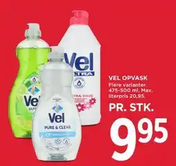 MENY VEL OPVASK tilbud