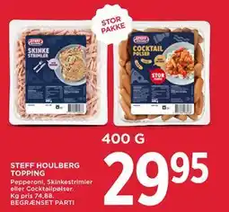 MENY STEFF HOULBERG TOPPING tilbud