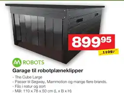 Bauhaus Robots garage til robotplæneklipper tilbud