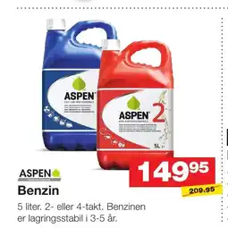 Bauhaus ASPEN Benzin tilbud