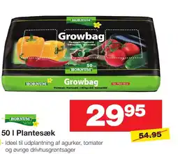 Bauhaus Hornum plantesæk tilbud