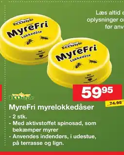 Bauhaus Ecostyle myrefri myrelokkedåser tilbud
