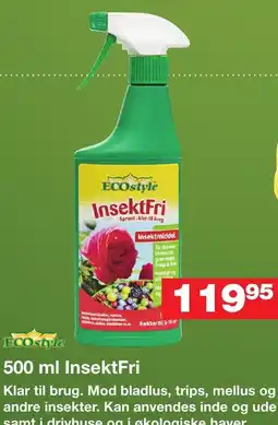 Bauhaus Ecostyle insektfri tilbud