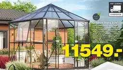 Bauhaus Drivhus Hera 9 m² tilbud