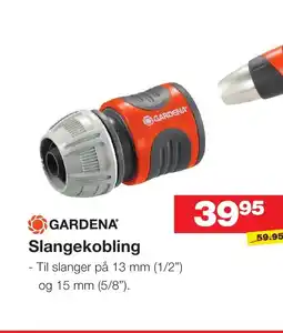 Bauhaus Gardena slangekobling tilbud