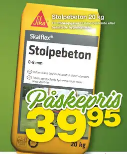 Bauhaus Stolpebeton tilbud