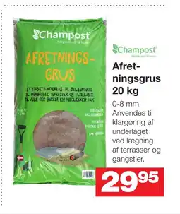 Bauhaus Champost Afret- ningsgrus tilbud