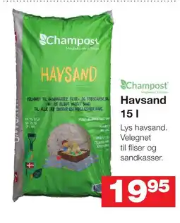 Bauhaus Champost Havsand tilbud