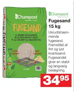 Bauhaus Champost fugesand tilbud