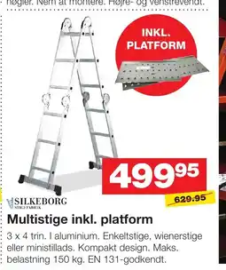 Bauhaus Silkeborg multistige inkl. platform tilbud