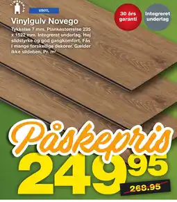 Bauhaus Vinylgulv Novego tilbud