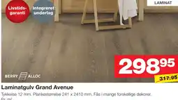 Bauhaus Laminatgulv Grand Avenue tilbud
