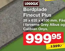 Bauhaus Logoclic bordplade finecut plus tilbud