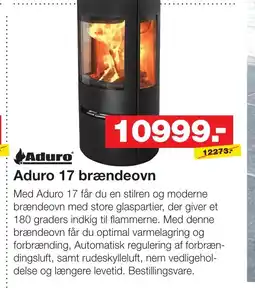 Bauhaus Aduro Aduro 17 brændeovn tilbud