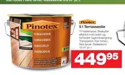 Bauhaus Pinotex Terrasseolie tilbud