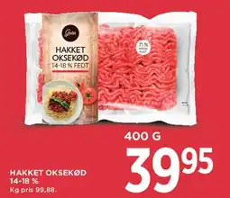 MENY Hakket oksekød tilbud