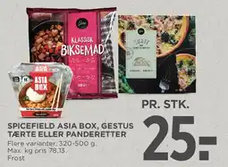 MENY Spicefield Asia Box, Gestus tærte eller panderetter tilbud