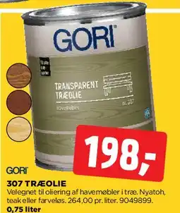 jem & fix GORI 307 træolie tilbud