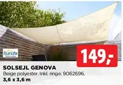 jem & fix Solsejl Genova tilbud