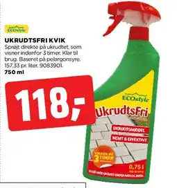 jem & fix UkrudtsFri spray tilbud