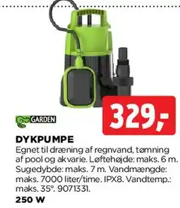 jem & fix Dykpumpe tilbud
