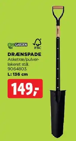 jem & fix Drænspade tilbud
