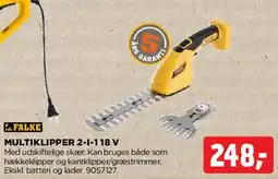 jem & fix Multiklipper 2-i-1 18 V tilbud