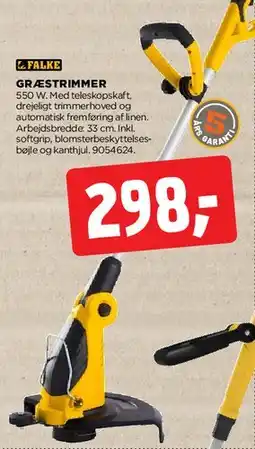 jem & fix Græstrimmer (550 W) tilbud