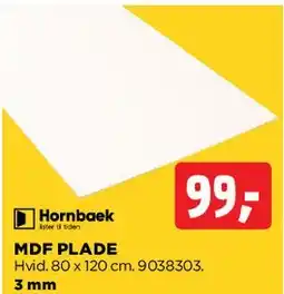 jem & fix MDF PLADE tilbud