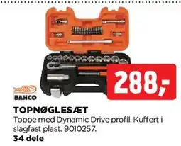 jem & fix Topnøglesæt / værktøjssæt tilbud