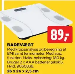 jem & fix Badevægt tilbud