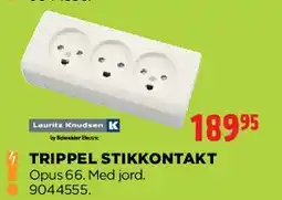 jem & fix Trippel stikkontakt tilbud
