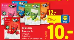 Lidl Sun Lolly fryse-selv-is tilbud