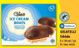 Lidl Gelatelli Ice Cream Boats tilbud