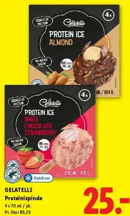 Lidl Gelatelli Protein Ice tilbud
