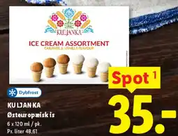 Lidl KULJANKA Østeuropæisk is / Ice Cream Assortment tilbud