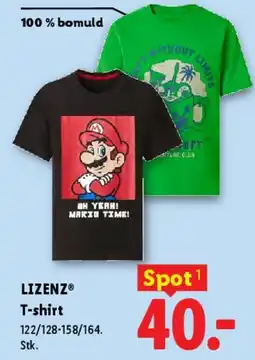 Lidl T-shirt tilbud