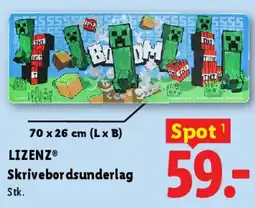 Lidl MINECRAFT penalhus (inkl. tilbehør) tilbud