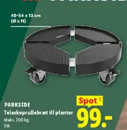 Lidl Teleskoprullebræt til planter tilbud