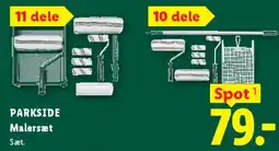 Lidl PARKSIDE Malersæt (10 dele) tilbud