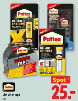 Lidl Pattex - lim og tape tilbud
